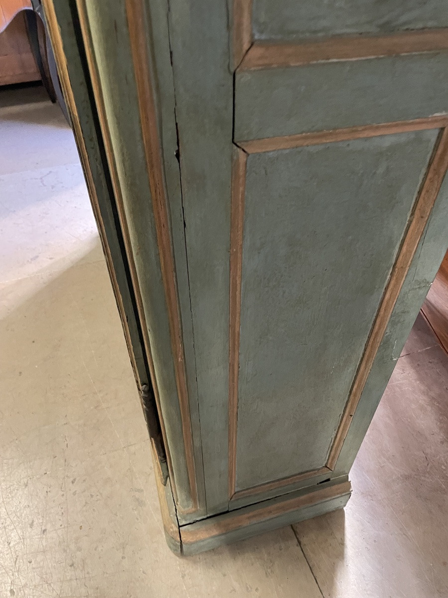 Libreria laccata con porte con griglie -photo-3