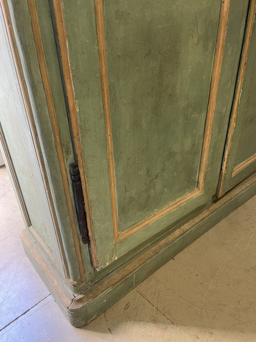 Libreria laccata con porte con griglie -photo-4