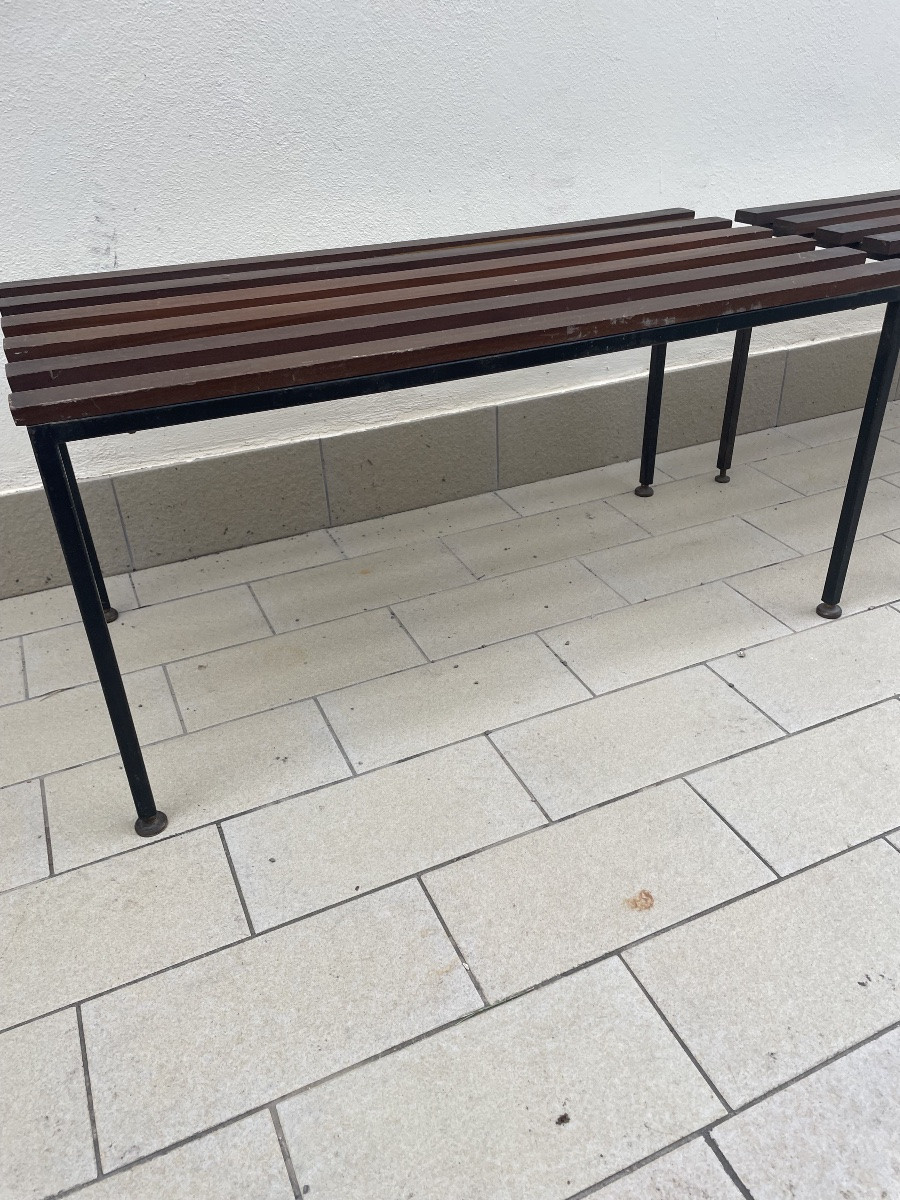 Coppia di panche  anni 60 design -photo-3