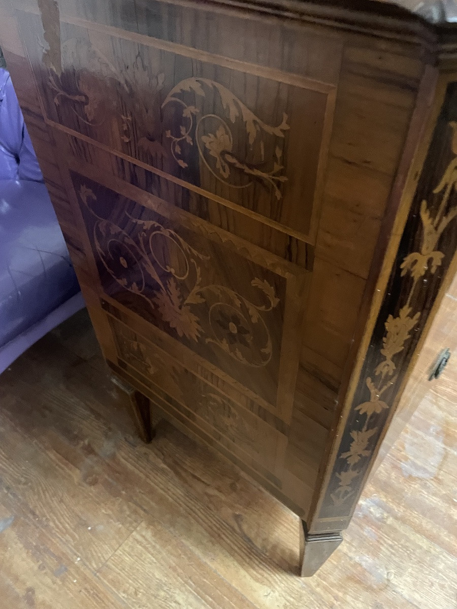 Como intarsiato stile luigi XVI epoca  meta 900-photo-3