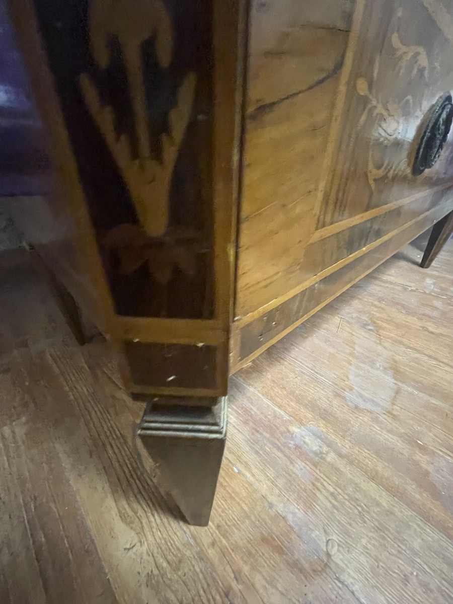 Como intarsiato stile luigi XVI epoca  meta 900-photo-8