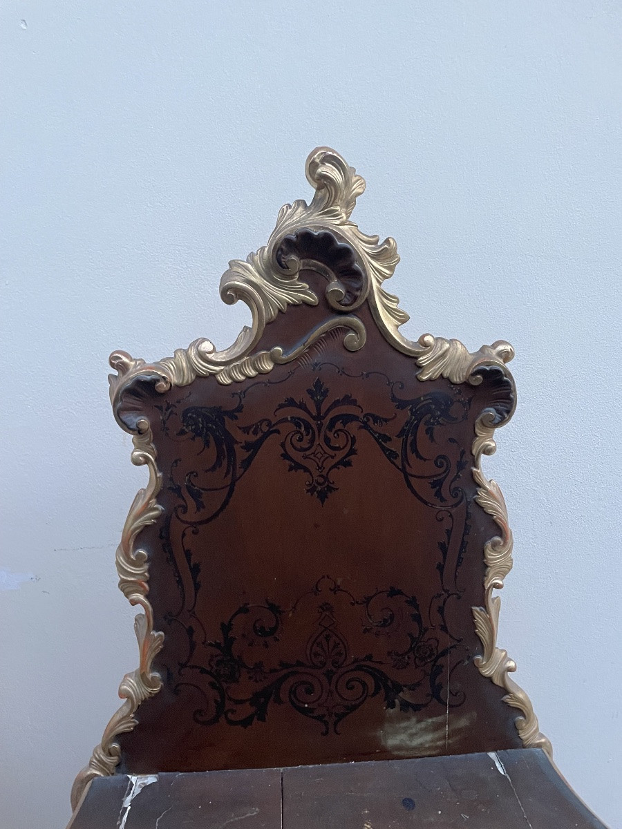 Coppia di console laccate e dorate-photo-1