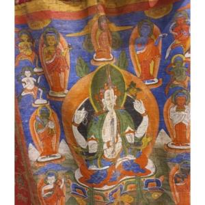 Tangka  tibet epoca 800