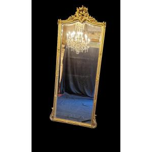 Large Rocaille Mirror - 19th Century