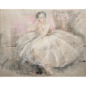 Eugene Nikolsky (? Moscou - 1944 France), "ballerina"