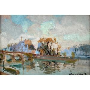 Nicolas Krycevsky (1898–1961) Ukraine City Island 