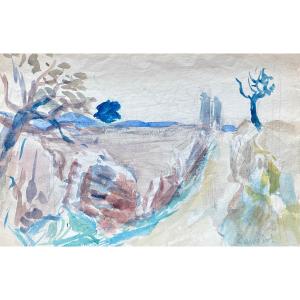 Jan Waclaw Zawadowski Known As Zawado (1911-1982) Poland Small Road From Galicia To Aix En Provence 