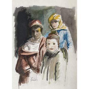 Adolphe Feder (1885-1943) Ukraine Jewish Family