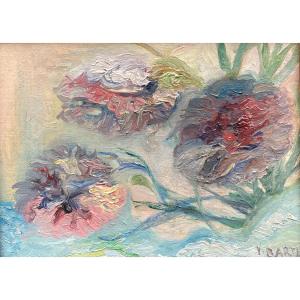 Victor Barte (1887-1954) Russian The Carnations