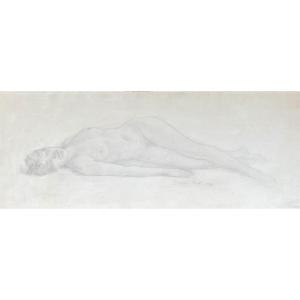 Constantin Font (1890-1954) Reclining Nude