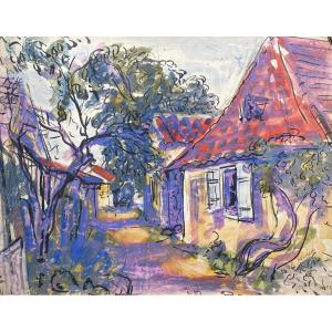 Albert Bertalan (1899 Jászberény- 1957 Clécy) Hungarian The House