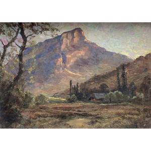 Henri Mège (1904 Romans - 1984) Mont Granier 