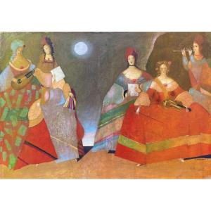 Vladimir Makarenko (1943 Novopushkarivka - ?) Ukraine The Concert
