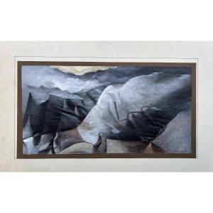 Paul Ackerman Romanian Set Of Two Drawings