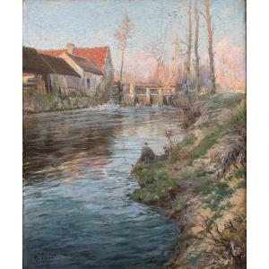 Alexandre Jacob (1879 Marseille - 1954 Reuilly) The Washerwoman 