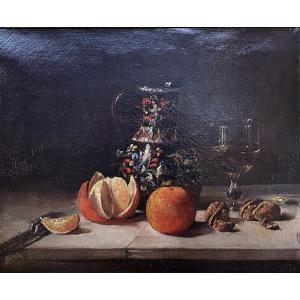 French School, 19th Century, Still Life With Oranges 