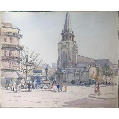 Nicolas Krycevsky Николай Крицевский Saint Germain Des Prés Square