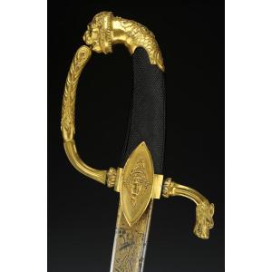 Saber Of Citizen François Marie Joseph Riou De Kersalaün, Major Of The National Guard Of Brest