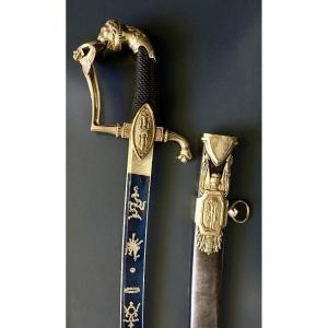 Sabre Presented By Napoleon Bonaparte To Brigade Commander Antoine-louis Popon Maucune