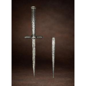 Ceremonial Civil Stylus In Engraved Steel – Northern Italy, 17th Century