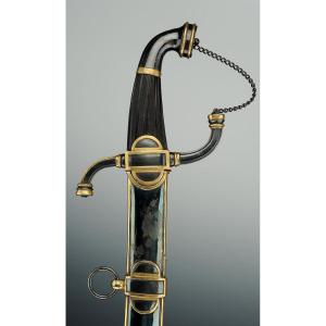 Luxury Sabre Of An Officer Of The Bodyguard Of Jérôme Bonaparte, King Of Westphalia, 1st Empire