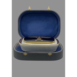 Cigar Box In Porcelain From Sèvres - Order Göring, 1943