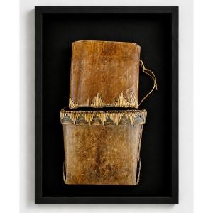 Wooden And Woven Straw Quivers