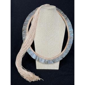 Ceremonial Mother-of-pearl Necklace - Papua New Guinea - Jean-pierre Dutilleux Collection