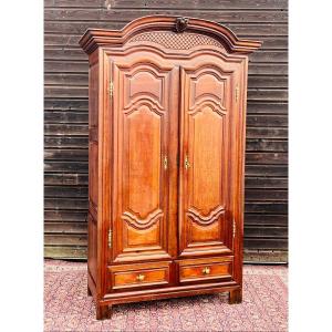 18th Century Molded Oak Cabinet