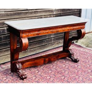 Large Mahogany Console From The Restoration Period