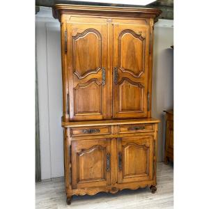 Two-body Buffet In Walnut From The Louis XV Period 