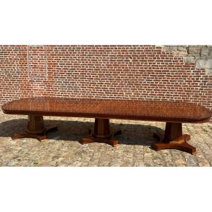 Exceptional Charles X Mahogany Table 