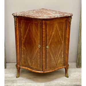 Regency Corner Cupboard Stamped François Garnier