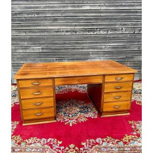 Art Deco Walnut Desk