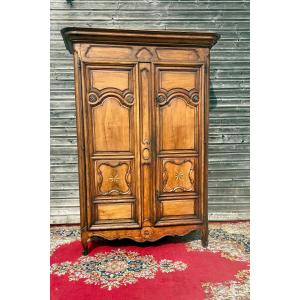 Louis XV Period Walnut Wardrobe