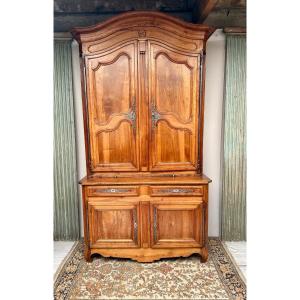 18th Century Louis XV Style Two-body Walnut Sideboard