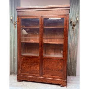 Large 19th Century Mahogany Bookcase