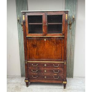 Louis XVI Mahogany Guillotine Secretary