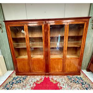 19th Century Restoration Period Mahogany Bookcase 