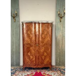 Louis XV Style Marquetry Buffet/cabinet 