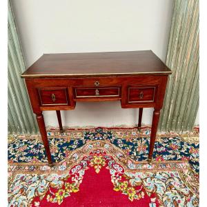 Louis XVI Period Mahogany Man's Dressing Table