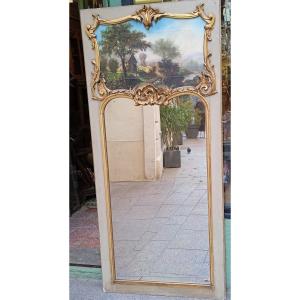 Trumeau De Style Louis XV époque Napoléon III XIX