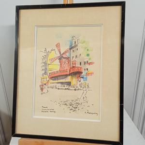 Pasquier francis 1901 1969 "paris le moulin rouge"