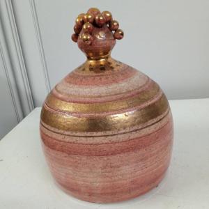 Pelletier Georges Ceramist XX Born In 1938: Covered Pot