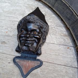 Pyrogène Tête De Nubien " Genie Malicieux"