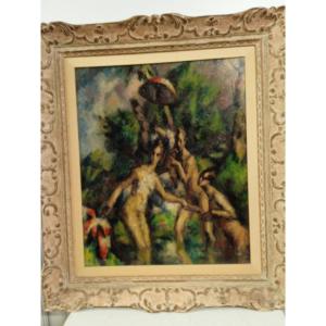 Charles Guérin : Sens 1875 Paris 1939" Baigneuses "