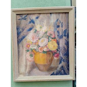 Maurice Soudan  ( 1878  1948 ) Bouquet In A Jug