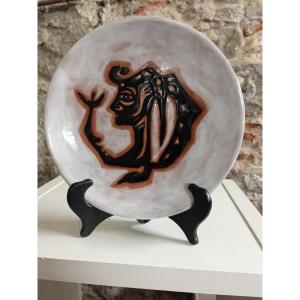 Jean Lurçat (1892-1966) Small Ceramic Plate