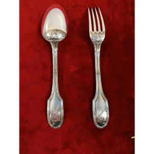 Children's Cutlery: Solid Silver Marked