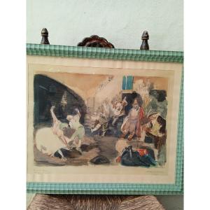 Ricardo Marin '1874 1942 Baile De Candil